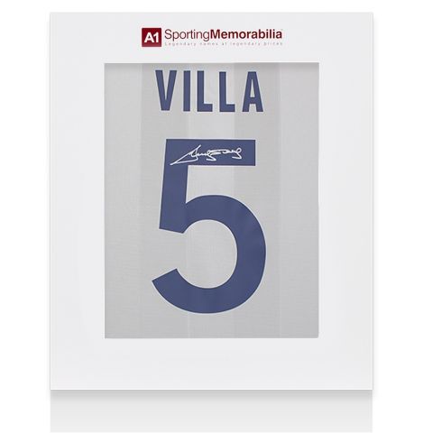Ricky Villa Back Signed Tottenham Hotspur 1983 Home Shirt - Gift Box