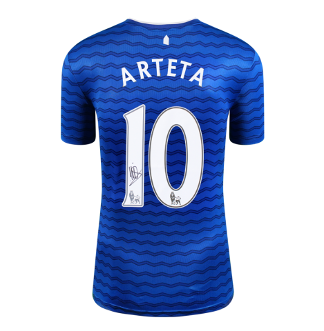 Mikel Arteta Back Signed Everton 2025-26 Home Shirt - Gift Box