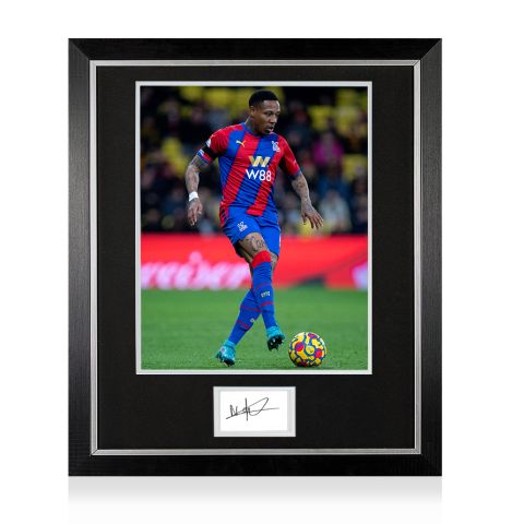 Framed Nathaniel Clyne Autograph - Crystal Palace