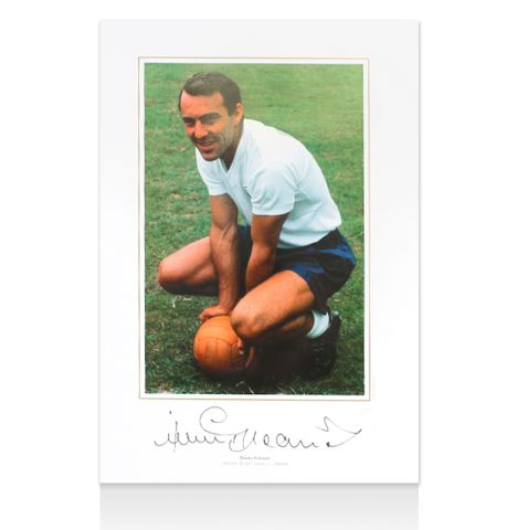 Jimmy Greaves Signed Tottenham Hotspur Print - Greatest Ever Goalscorer