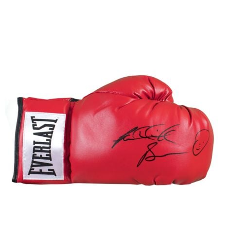 Riddick Bowe Signed Boxing Glove - Everlast