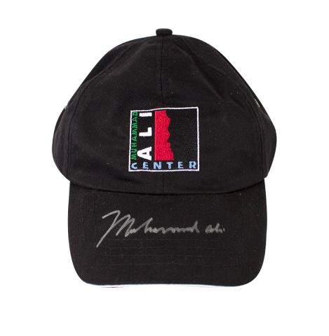 Muhammad Ali Signed Cap - Ali Center (OA-8424290)