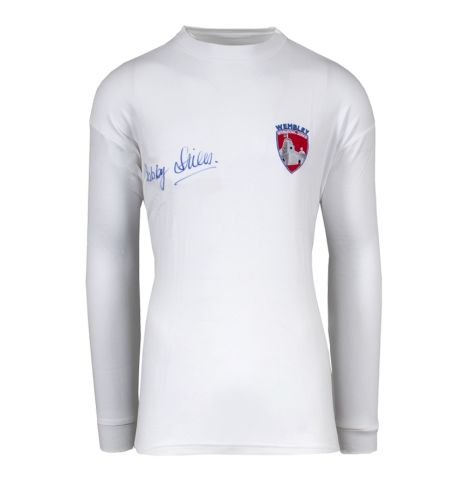 Nobby Stiles Signed Shirt - Wembley Legends