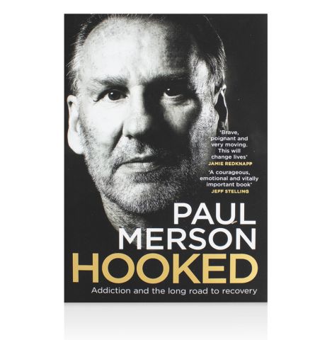 Paul Merson Signed Book - Hooked