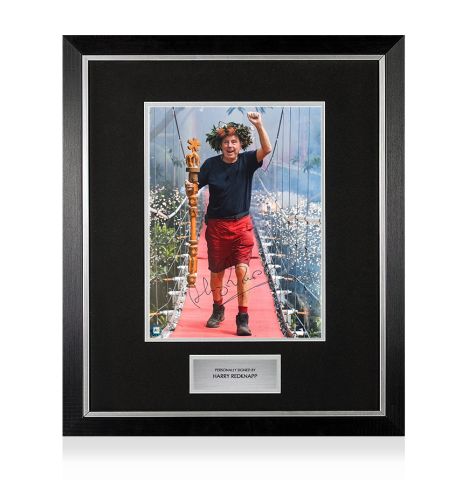 Premium Framed Harry Redknapp Signed Photo - King Of The Jungle
