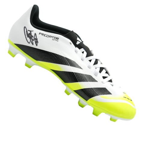 Duncan Ferguson Signed Boot: Adidas