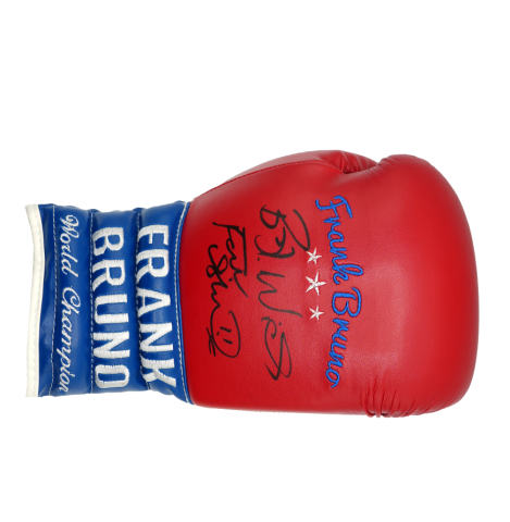 Frank Bruno Signed Boxing Glove