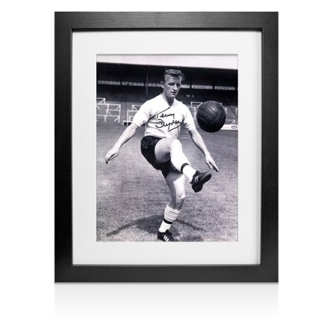 Framed Terry Dyson Signed Fulham Photo - Dynamic Dyson