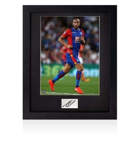Framed Andros Townsend Signed Card - Crystal Palace