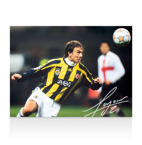 WAREHOUSE SECONDS Diego Lugano Signed Fenerbahce Photo - Grade B