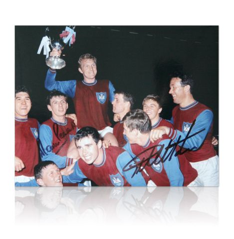 WAREHOUSE SECONDS Martin Peters and Geoff Hurst West Ham United 1965 European Cup Winners Celebration Print