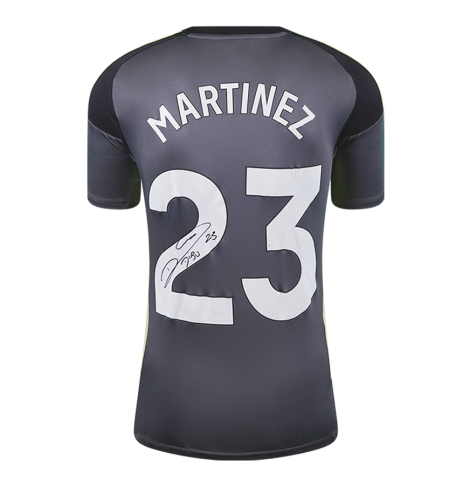 WAREHOUSE SECONDS Emiliano Martinez Back Signed Aston Villa 2025-26 Home Shirt - Grade B