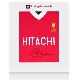 Phil Thompson Signed Liverpool Jersey
