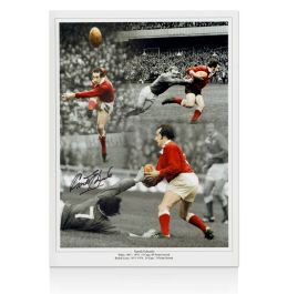 Gareth Edwards Hand Signed Photo Wales Genuine Signed Sports 