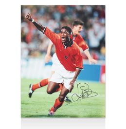 Patrick Kluivert Signed Photo