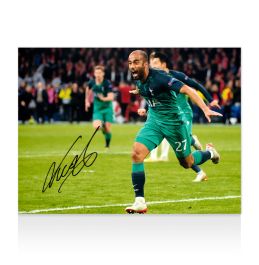 Lucas Moura Signed Photo