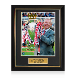 Alex Ferguson Signed Photo