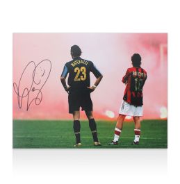 【直筆サイン入り】Marco Materazzi インテル時代 写真 i3410_-