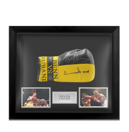 Framed Nigel Benn & Chris Eubank Dual Signed Boxi…