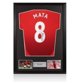 Juan Mata Signed Man United Shirt | A1 Memorabilia - Genuine