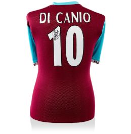 Paolo Di Canio Signed West Ham United Jersey