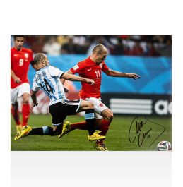 Javier Mascherano Signed Photo