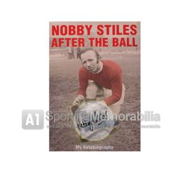 Nobby Stiles Signed Book After The Ball Autobiography Genuine nobby-stiles-signed-book-after-the-ball-autobiography-genuine