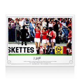 Norman Whiteside Signed Photo