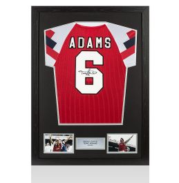 Tony Adams Signed Arsenal Jersey