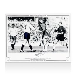 Photo Encadrée Signée Dave Mackay - Tottenham Hotspur 1960 - Autographe Certifié