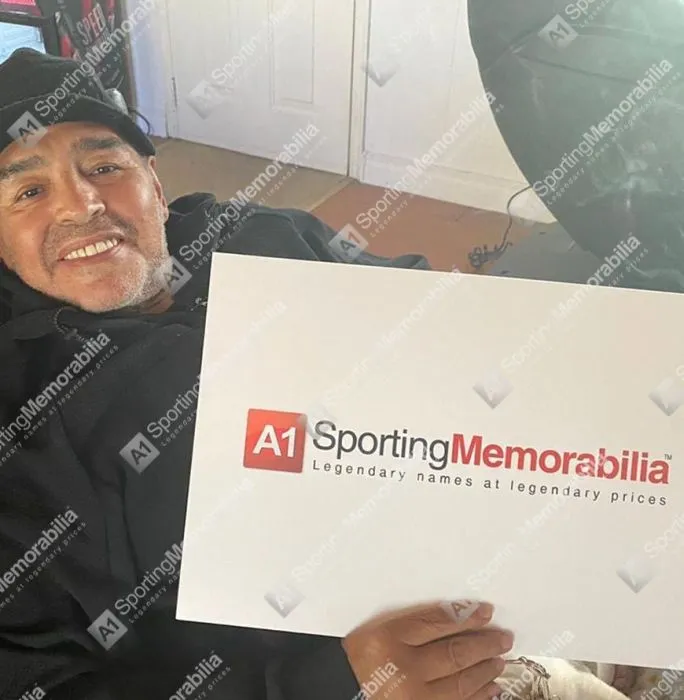 Pièces Commémoratives Diego Maradona Plaqué Or - Porte-Monnaie Cadeau Collection - 40g - 4x4cm