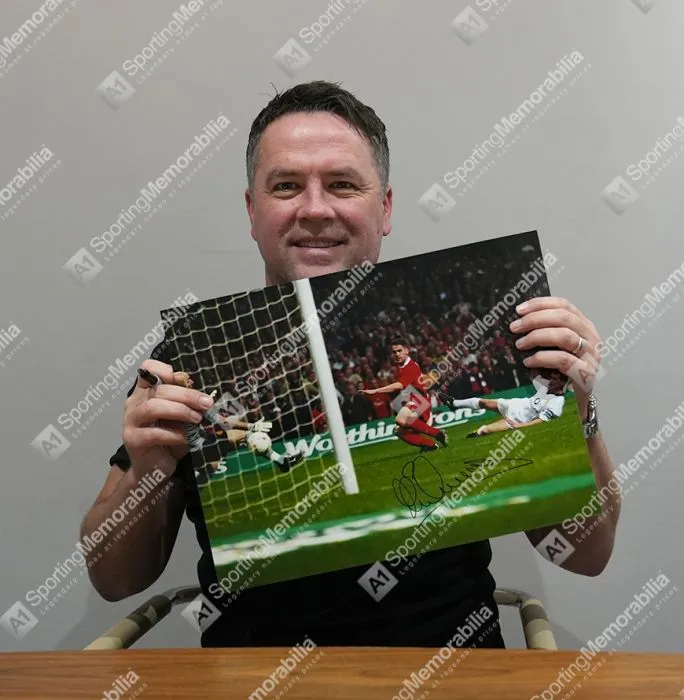 Michael Owen サイン入りホロカード Michael Owen Official