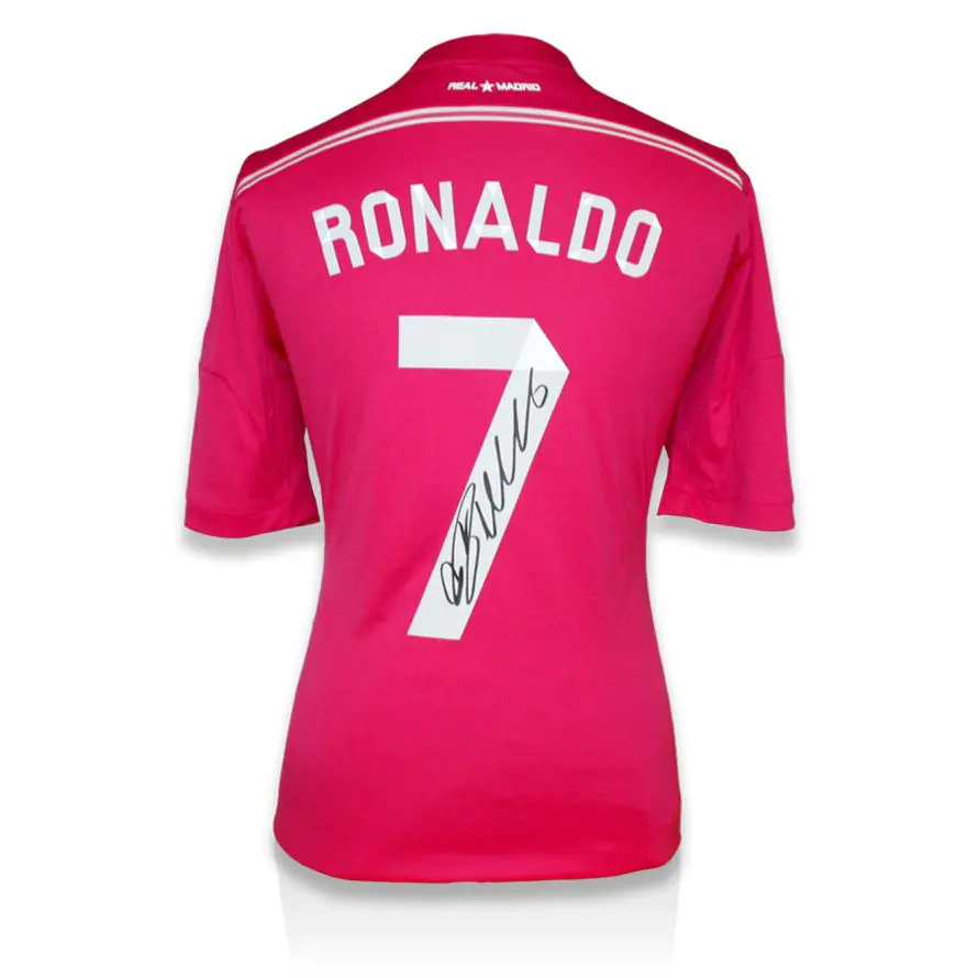 Cristiano Ronaldo Signed Real Madrid Shirt - Number 7 2014/2015