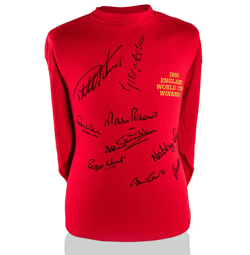 Exclusive Memorabilia Maillot de l'Angleterre de la Coupe du Monde 1966