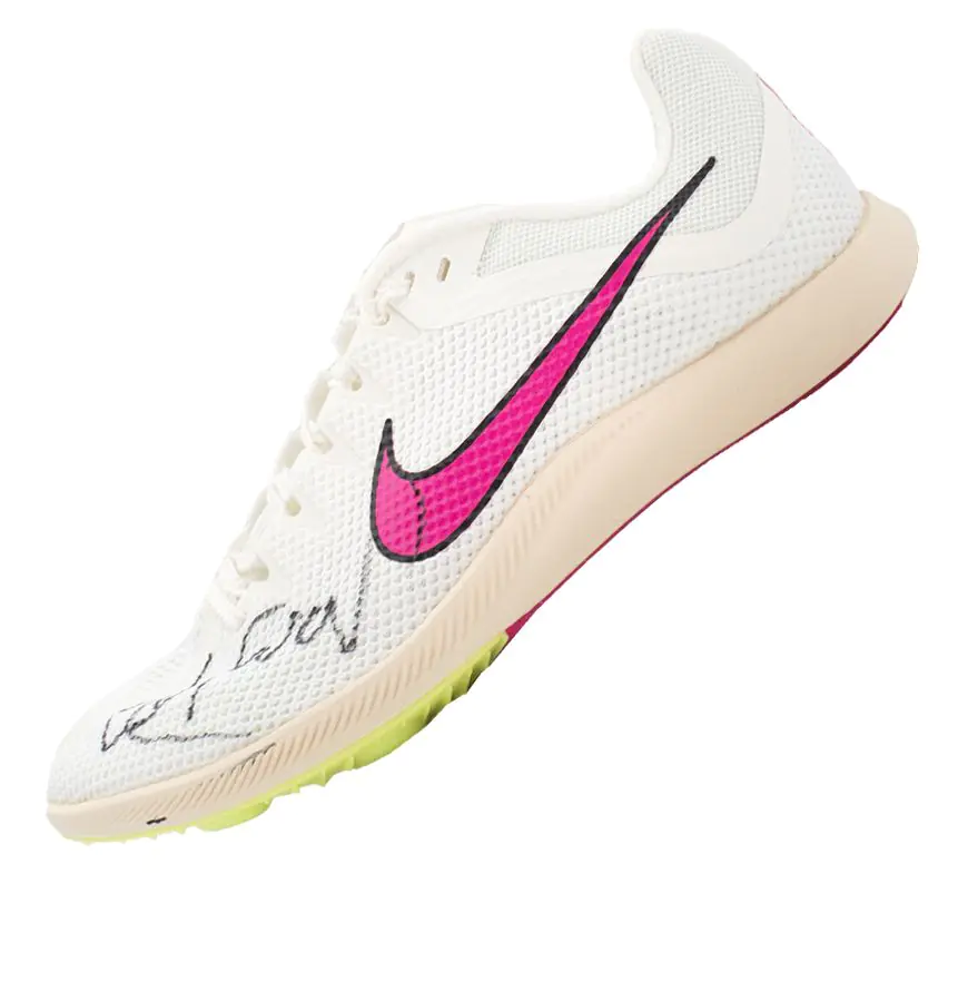 Mo Farah Signed Nike Zoom Rival Distance Running Spike Shoe
