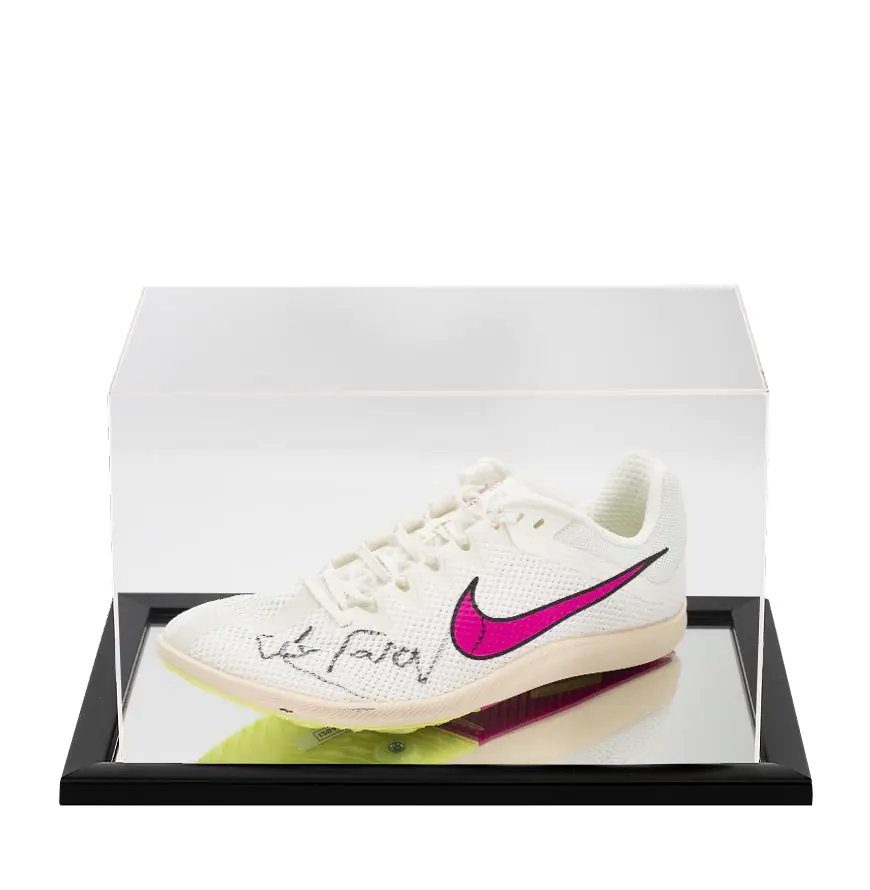Mo Farah Signed Nike Zoom Rival Distance Running Spike Shoe - In