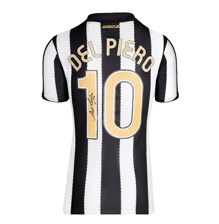 Alessandro Del Piero Signed Juventus Shirt: Home, 2010-11