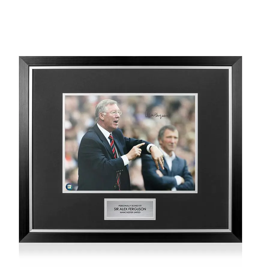 HWC Trading Paul Scholes A4 Senza Cornice Firmato Regalo