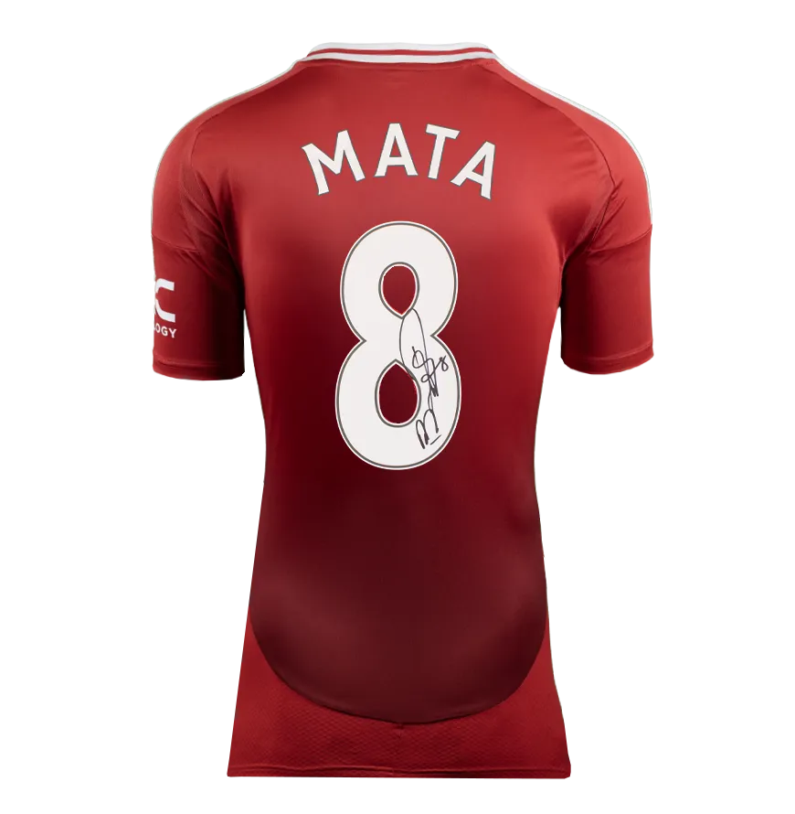 Juan Mata Signed Man United Shirt | A1 Memorabilia - Genuine