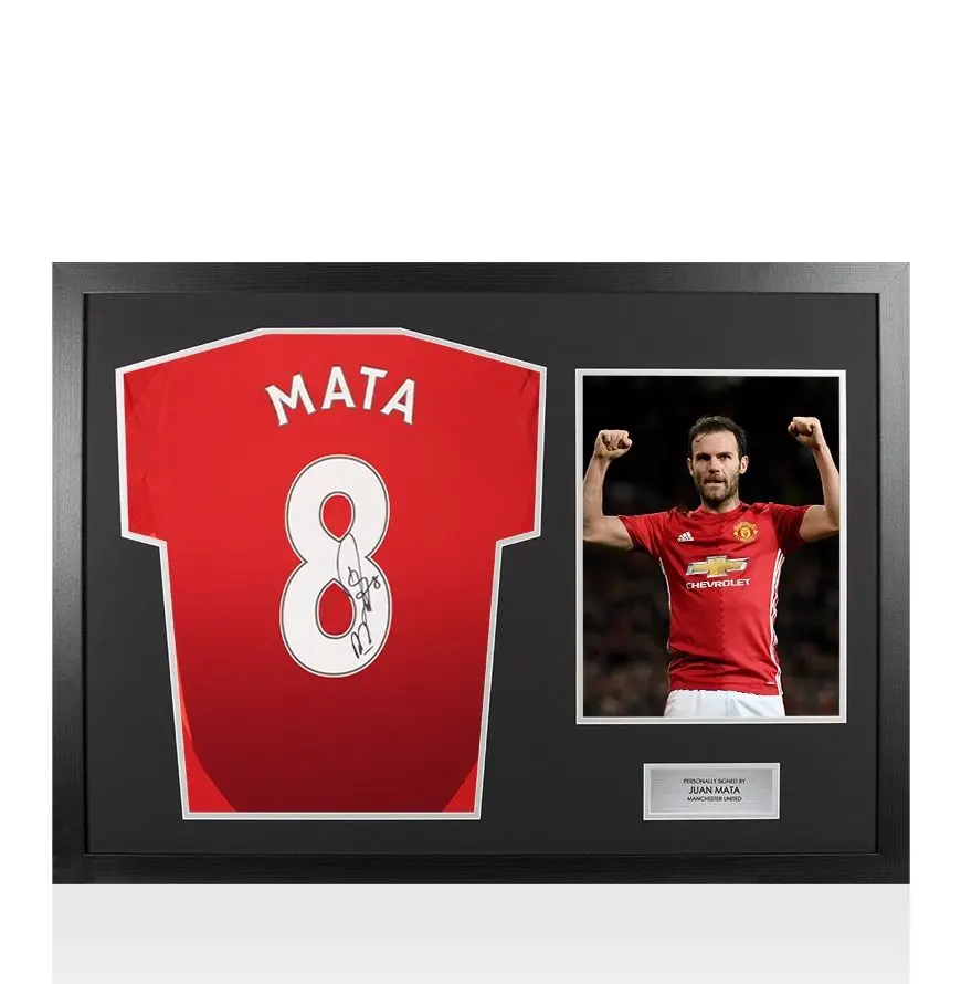 Juan Mata Signed Man United Shirt | A1 Memorabilia - Genuine