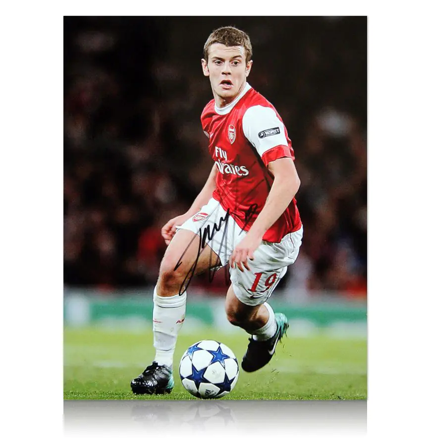 Jack Wilshere signed Arsenal photo - Genuine Signed Sports Memorabilia