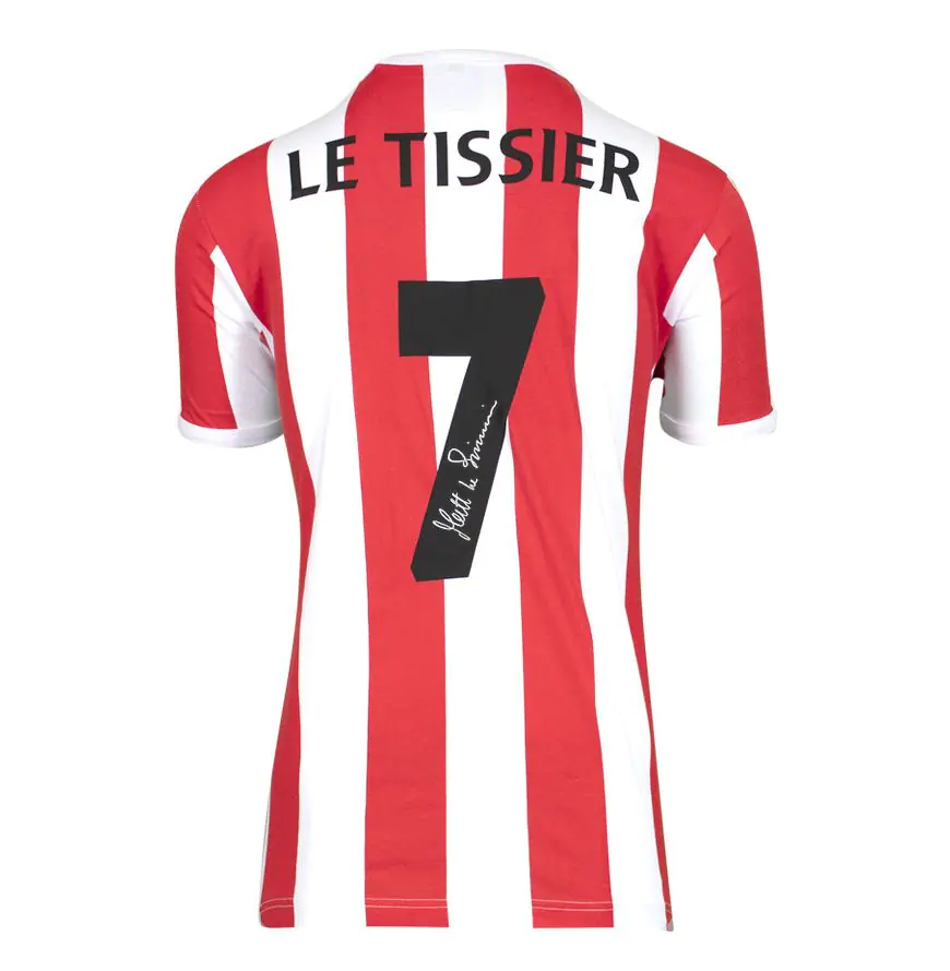 T-shirt Uomo Matt Le Tissier – Grafico Leggenda Del Calcio – Cotone Organico – Tee Spirit