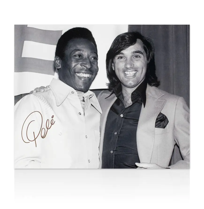 Encadrement Dédicacé Par Edson Pelé – Authentique Avec Certificat (COA)