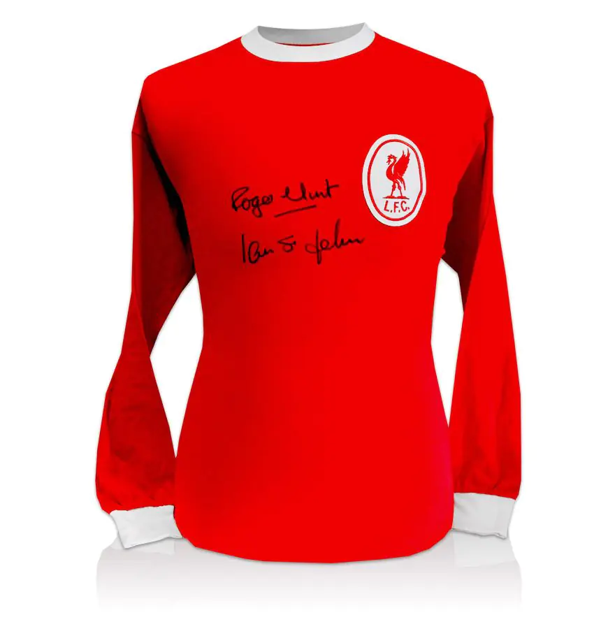 HWC Trading – Foto A4 Con Autografo Stampato Di Roger Hunt – Regalo Ufficiale Per Fan Del Liverpool