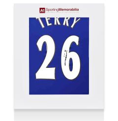 John Terry Signed Chelsea Shirt: Home, 2000-01 - Gift Box