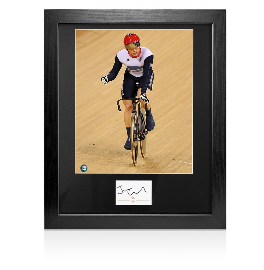Jason Kenny Signed Autograph Card - London 2012 Olympics